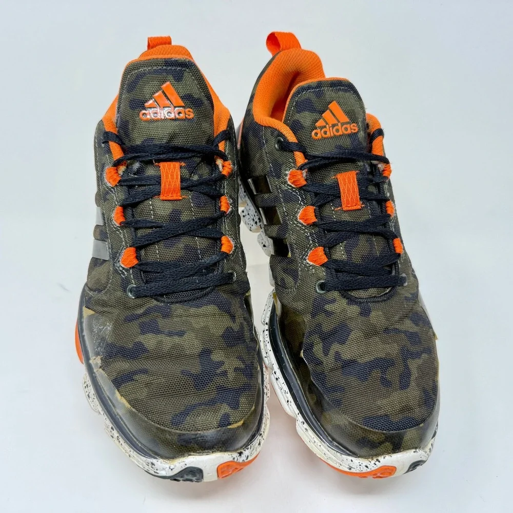 Adidas Speed Trainer‎ 2 Camo Pack Men's Size 9 Orange Green Camouflage D70240